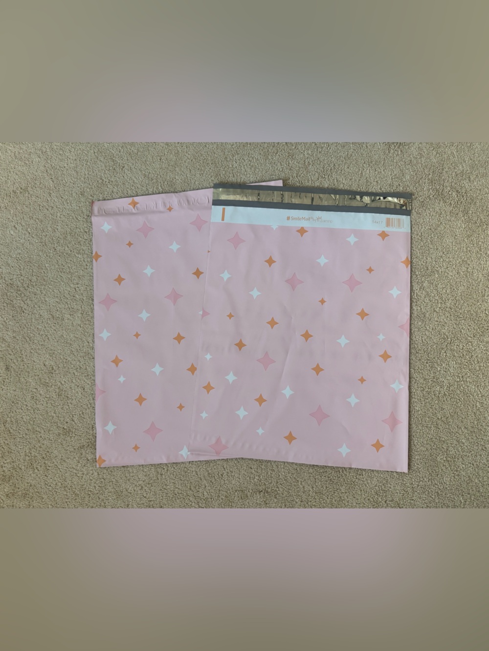 Multi Star Polymailers - set of 20